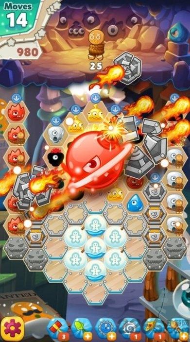 怪物克星冰幻灯片汉化破解版下载,怪物克星冰幻灯片,消除游戏,闯关游戏